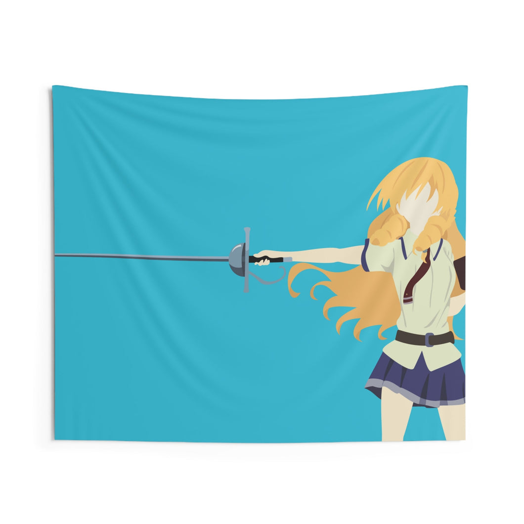 Anime Armed Girl's Machiavellism Indoor Wall Tapestry