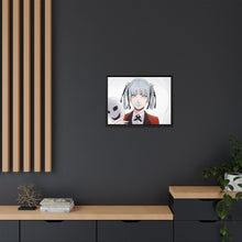 Load image into Gallery viewer, Kakegurui Kirari Momobami Canvas Framed Art Print
