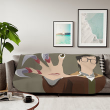Load image into Gallery viewer, Shinichi Izumi And Miigi Minimalist Sherpa Blanket
