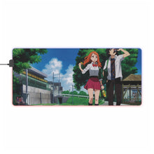 Load image into Gallery viewer, Anohana RGB LED Mouse Pad (Desk Mat)
