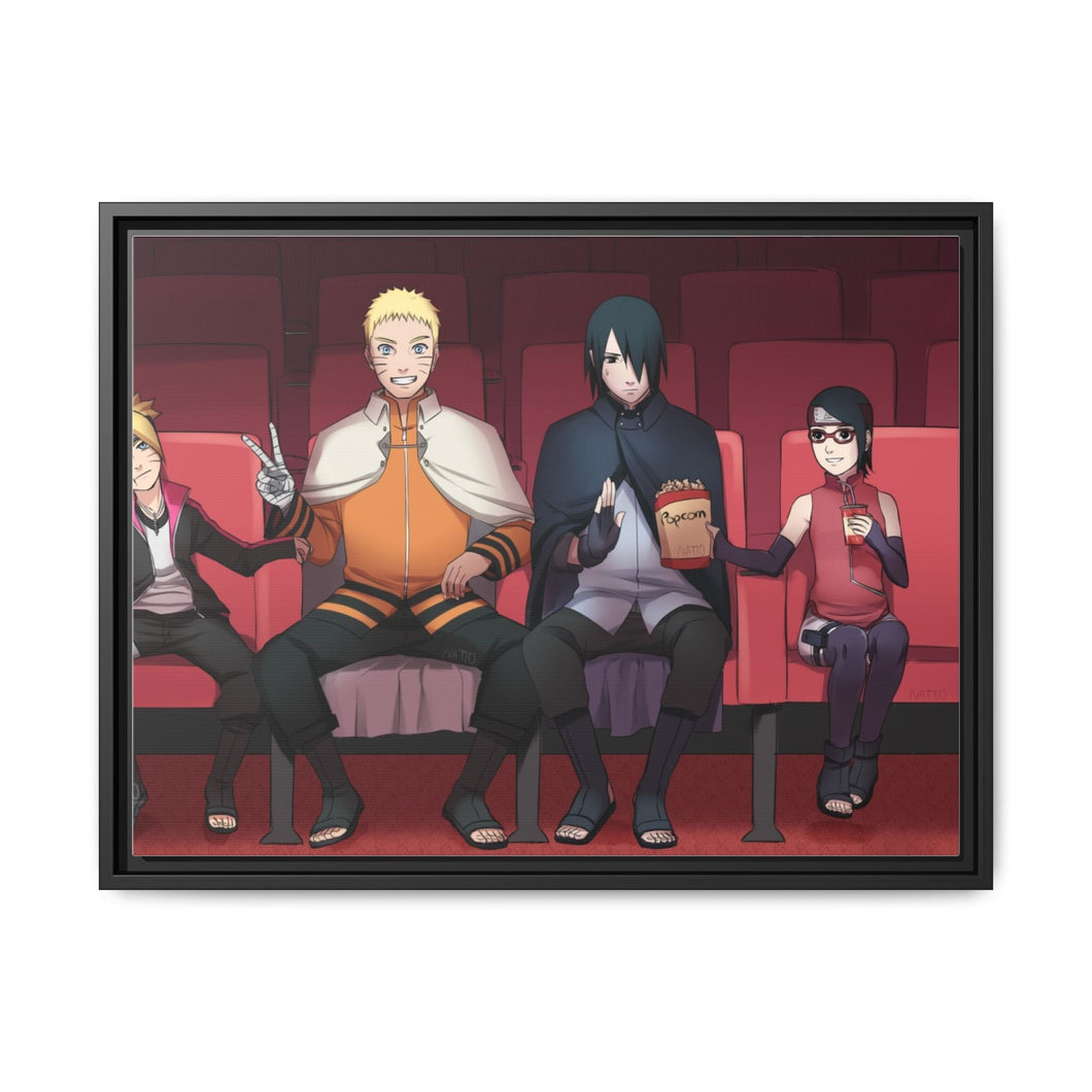 Boruto Canvas Framed Art Print