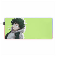 Load image into Gallery viewer, My Hero Academia Izuku Midoriya RGB LED Mouse Pad (Desk Mat)

