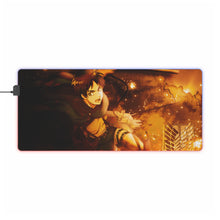 Load image into Gallery viewer, Anime Attack On Titan RGB LED Mouse Pad (Desk Mat)
