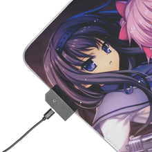 Load image into Gallery viewer, Puella Magi Madoka Magica Homura Akemi, Madoka Kaname RGB LED Mouse Pad (Desk Mat)
