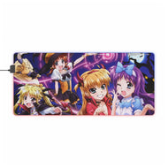 Magical Girl Lyrical Nanoha RGB LED Mouse Pad (Desk Mat)