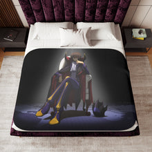 Load image into Gallery viewer, Anime Code Geassr Sherpa Blanket
