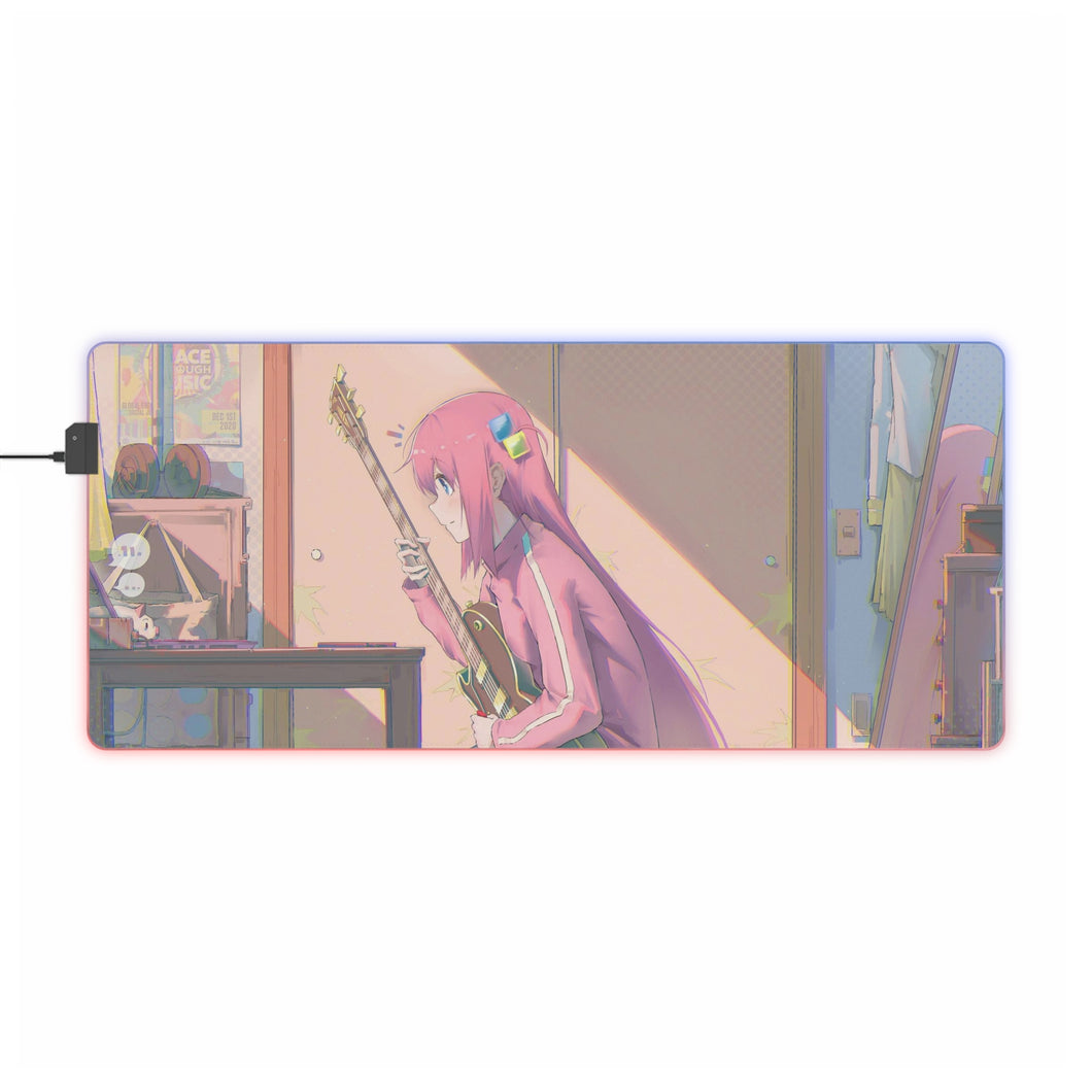 Bocchi the Rock RGB LED Mouse Pad (Desk Mat)