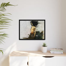 Load image into Gallery viewer, Anime Samurai Champloor Canvas Framed Art Print

