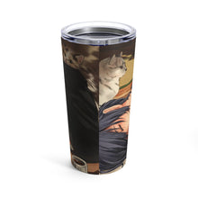 Load image into Gallery viewer, Dude Likes Cats, Cookies 'n Coffee (or is That tea?) Tumbler 20oz
