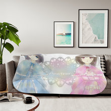 Load image into Gallery viewer, Mei and Fujioka Misaki Sherpa Blanket
