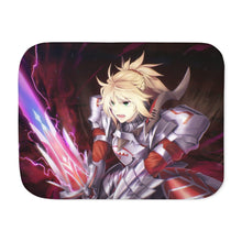 Load image into Gallery viewer, Fate/Apocrypha Saber Of Red Sherpa Blanket
