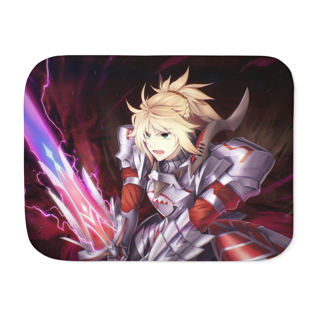 Fate/Apocrypha Saber Of Red Sherpa Blanket