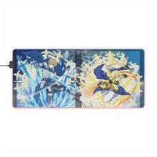 Load image into Gallery viewer, Memory Defrag - Master Swordsmen Banner RGB LED Mouse Pad (Desk Mat)

