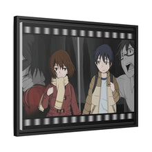 Load image into Gallery viewer, Anime ERASED Canvas Framed Art Print
