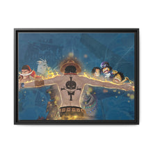 Load image into Gallery viewer, One Piece - Ace&#39;s Memories Canvas Framed Art Print
