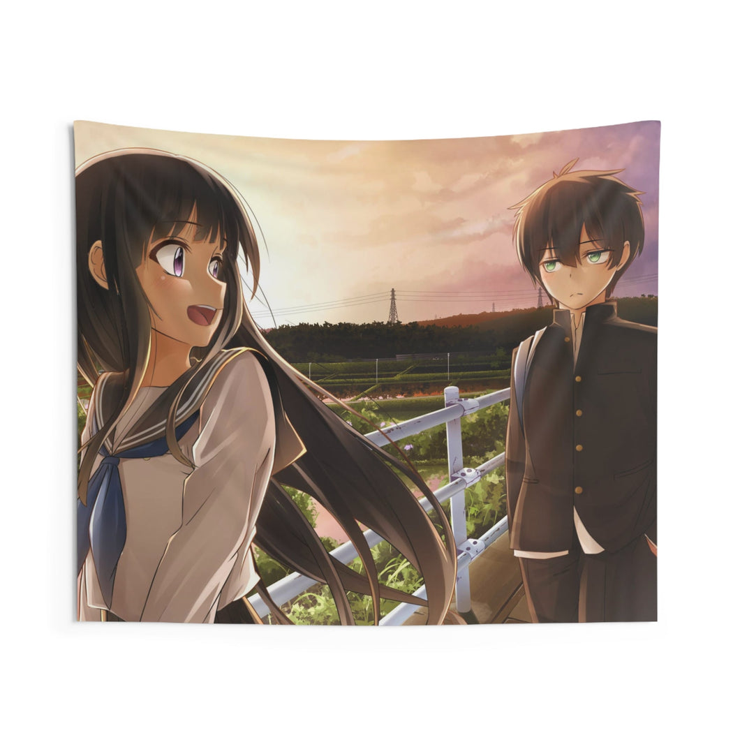 Hyouka Eru Chitanda Indoor Wall Tapestry