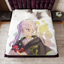 Load image into Gallery viewer, Anime Black Clover Sherpa Blanket

