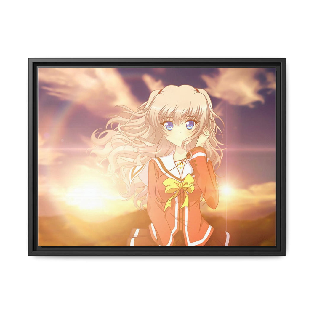 Nao Tomori Canvas Framed Art Print