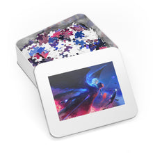 Load image into Gallery viewer, Howl, Sophie, and Turniphead flying through the sky Jigsaw Puzzle
