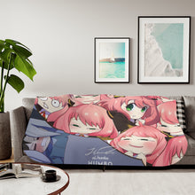 Load image into Gallery viewer, Anime Spy x Family Sherpa Blanket
