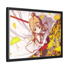 Load image into Gallery viewer, Sword Art Online Asuna Yuuki Canvas Framed Art Print
