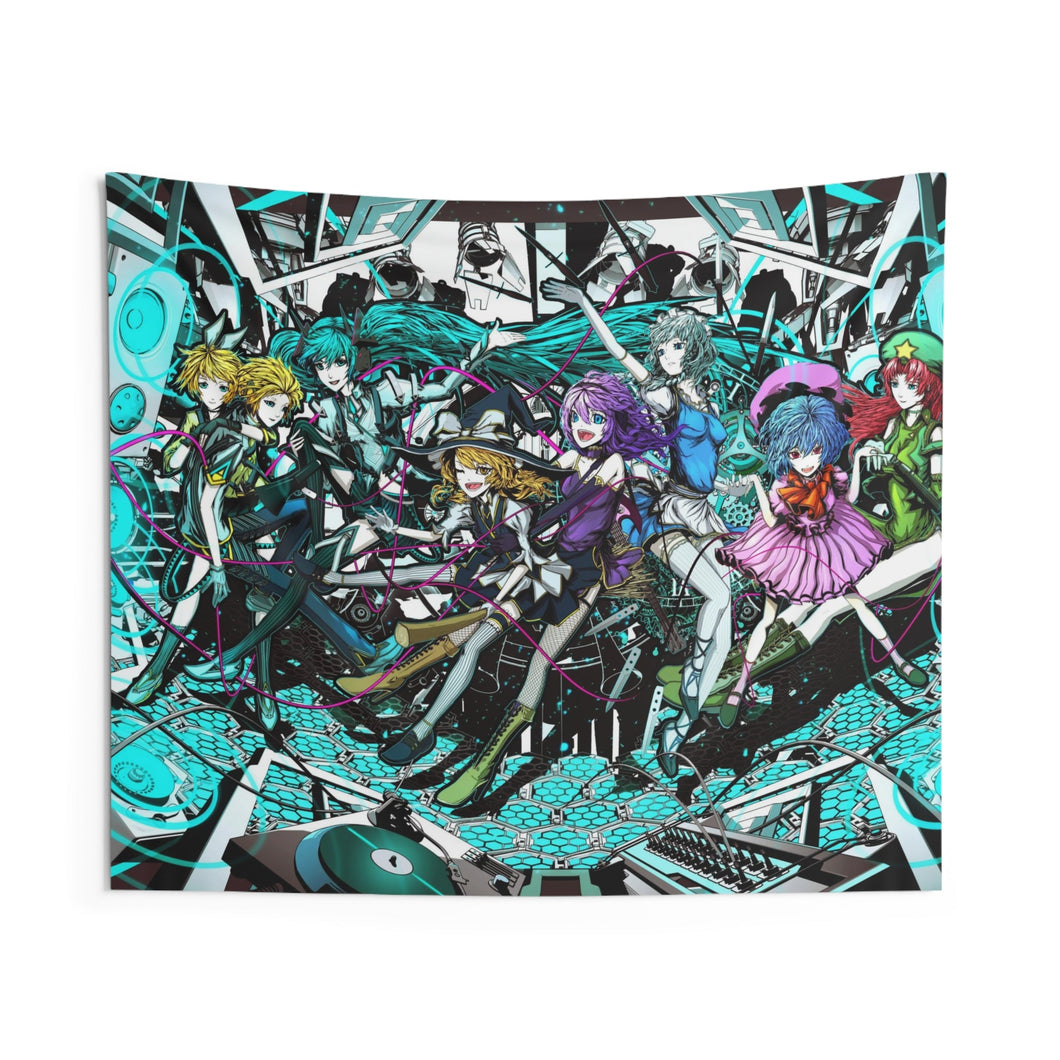 Anime Crossover Indoor Wall Tapestry