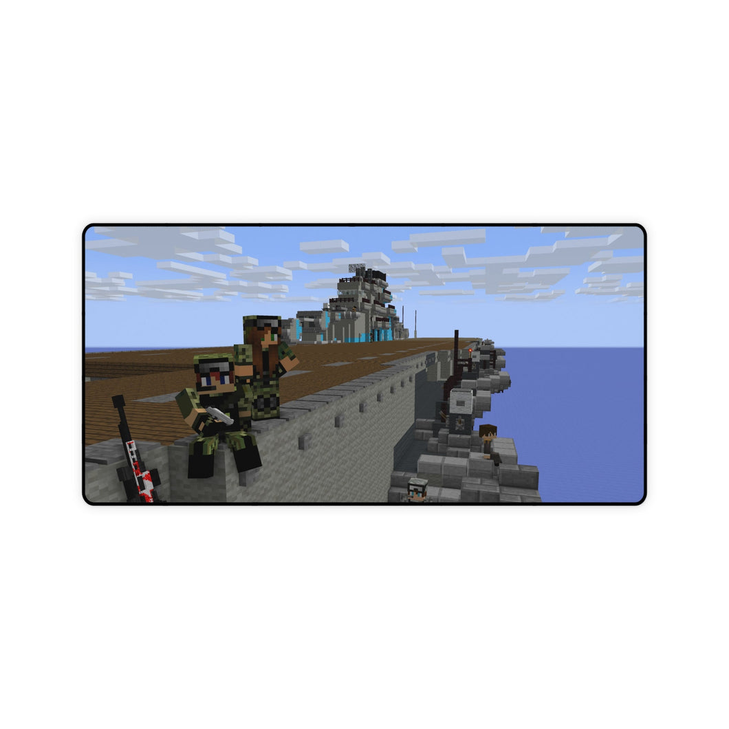 aircraft carier Mouse Pad (Desk Mat)