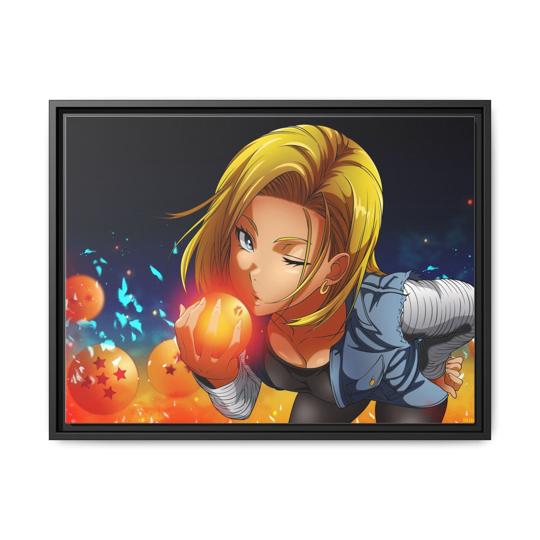 Anime Dragon Ball Canvas Framed Art Print