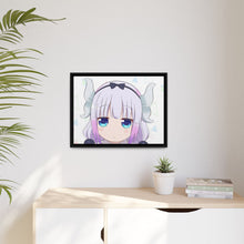 Load image into Gallery viewer, Miss Kobayashi&#39;s Dragon Maid Kanna Kamui, Kobayashi San Chi No Maid Dragon Canvas Framed Art Print
