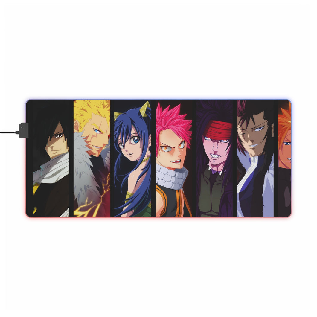 Anime Fairy Tail RGB LED Mouse Pad (Desk Mat)