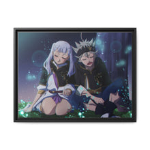 Load image into Gallery viewer, Black Clover Asta, Noelle Silva Canvas Framed Art Print
