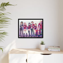 Load image into Gallery viewer, Classroom of the Elite Suzune Horikita, Honami Ichinose, Sae Chabashira Canvas Framed Art Print
