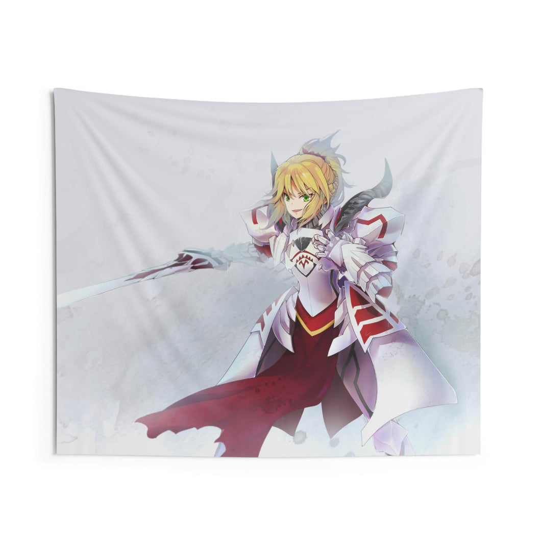 Fate/Apocrypha Saber Of Red Indoor Wall Tapestry