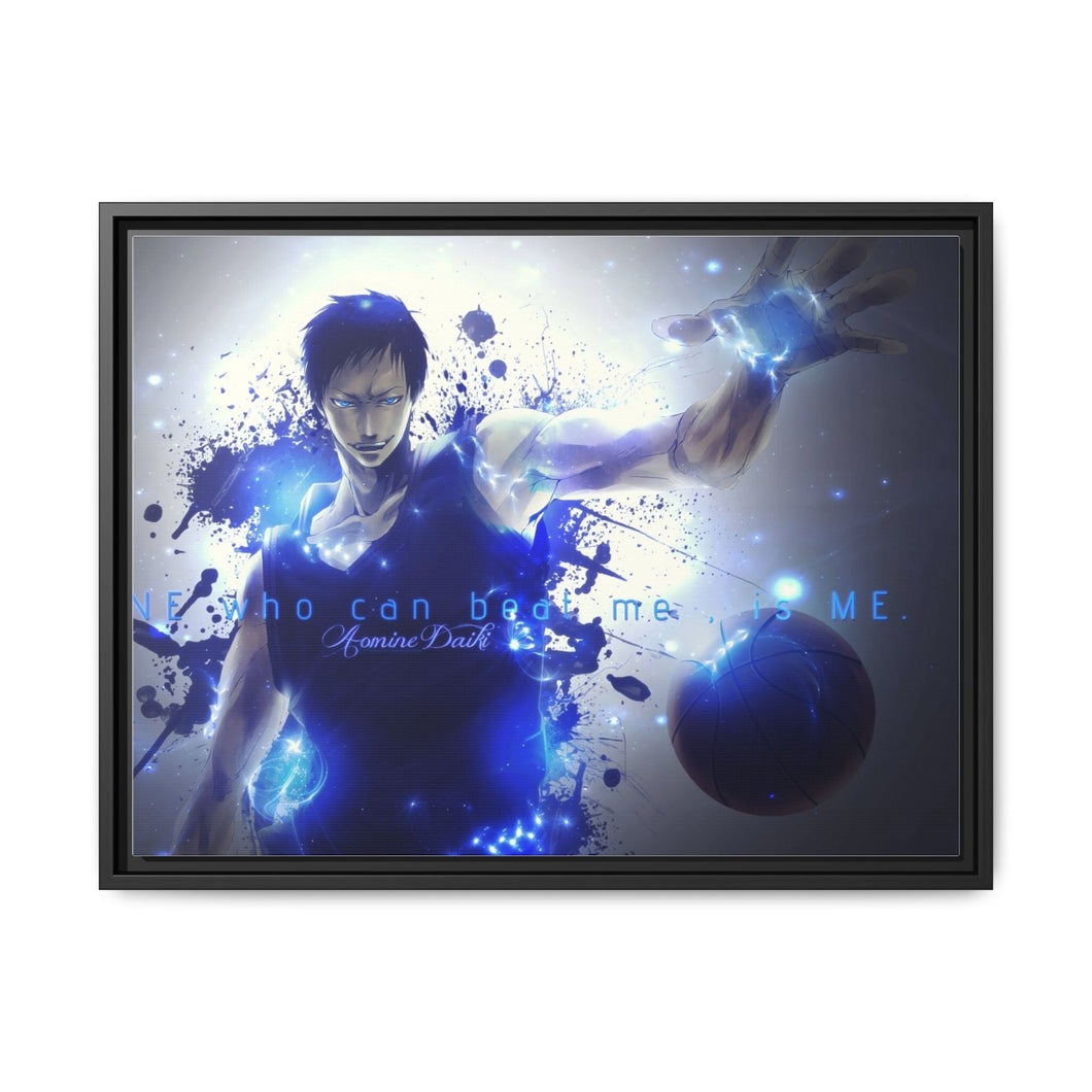 Kuroko's Basketball Daiki Aomine Canvas Framed Art Print