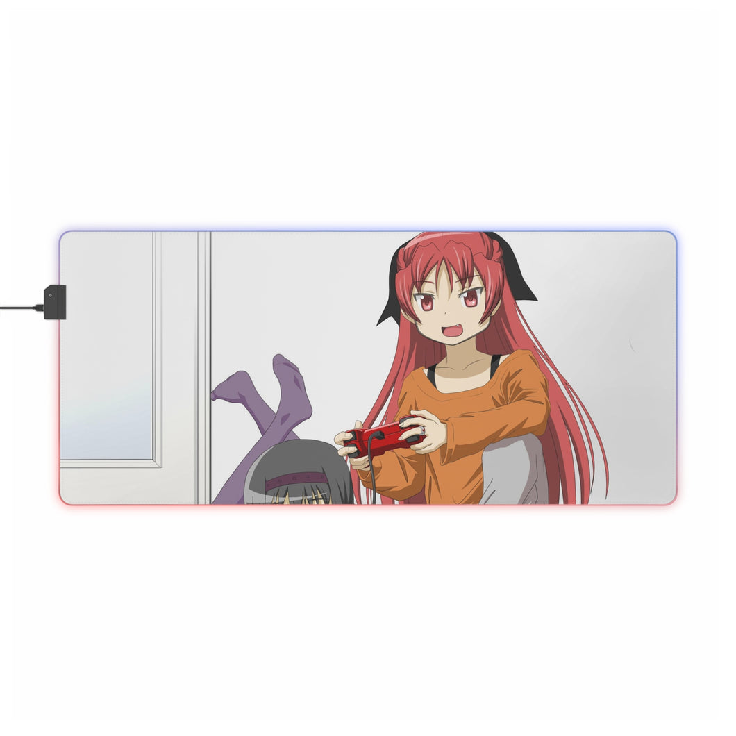 Puella Magi Madoka Magica RGB LED Mouse Pad (Desk Mat)