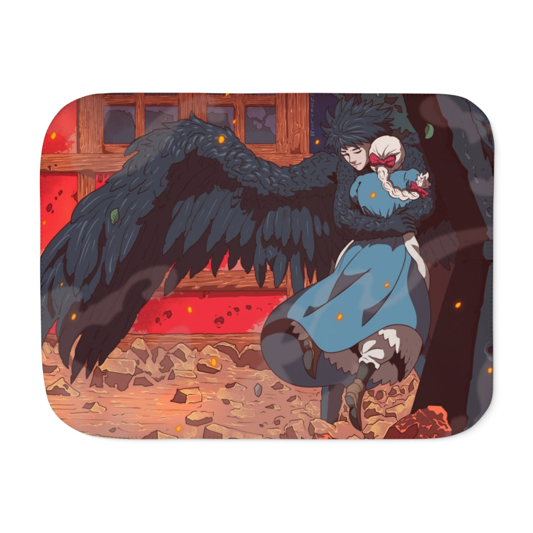Anime Howl's Moving Castle Sherpa Blanket