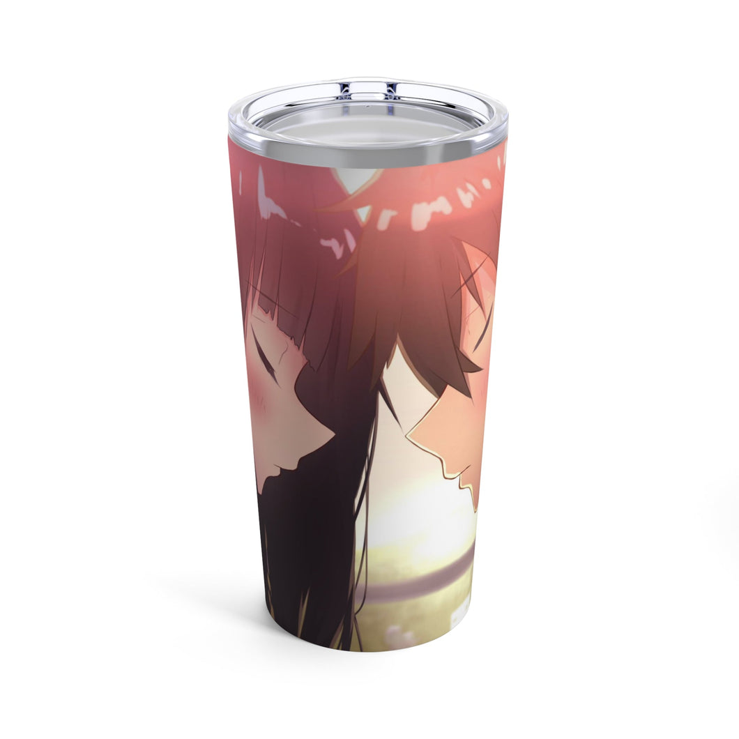 Eru Chitanda  And  Hōtarō Oreki Conected Tumbler 20oz