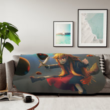 Load image into Gallery viewer, Raphtalia Training Sherpa Blanket
