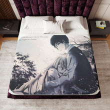Load image into Gallery viewer, Anime Your Lie in April Sherpa Blanket

