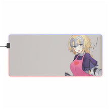 Load image into Gallery viewer, Fate/Apocrypha Ruler RGB LED Mouse Pad (Desk Mat)
