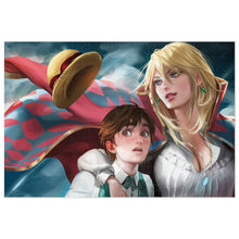 Load image into Gallery viewer, Anime Howl&#39;s Moving Castle Jigsaw Puzzle
