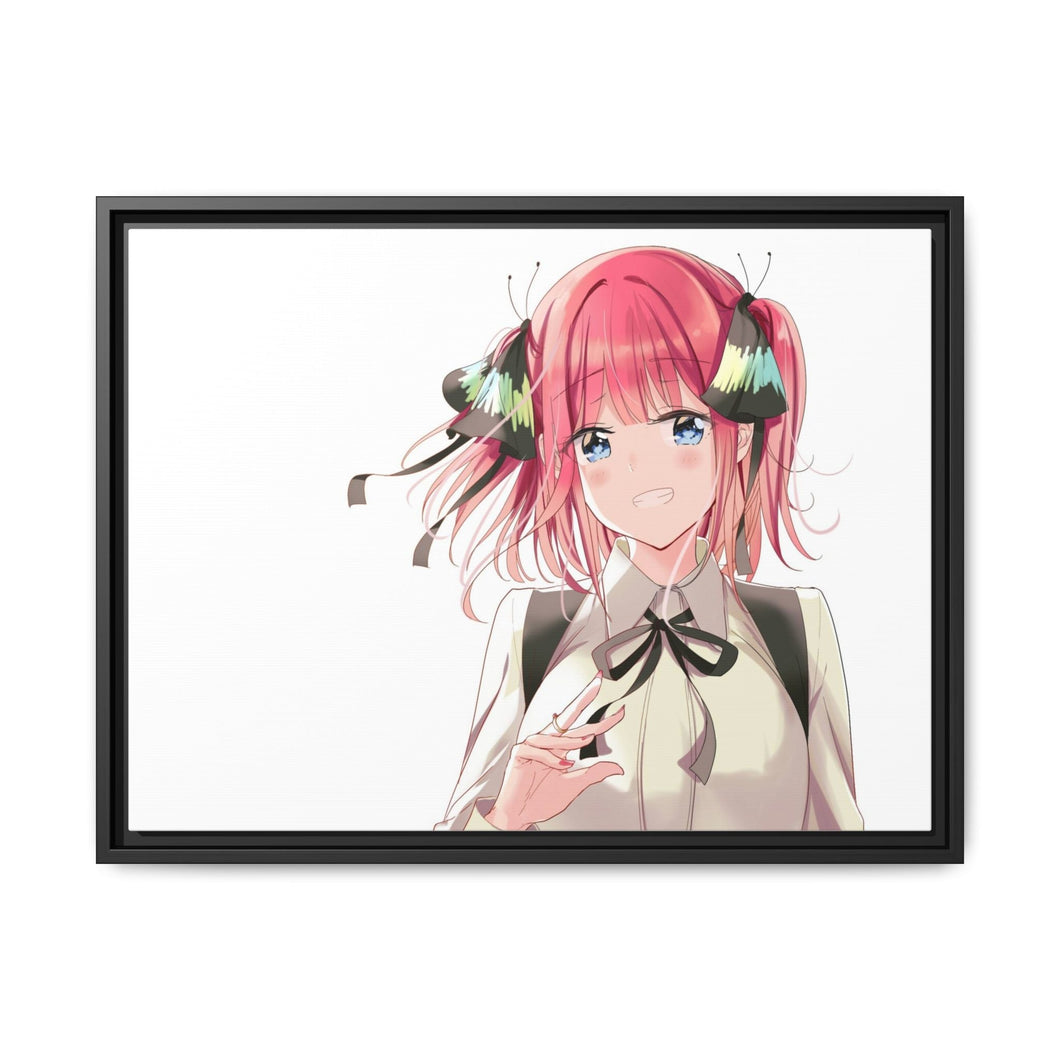 The Quintessential Quintuplets Canvas Framed Art Print