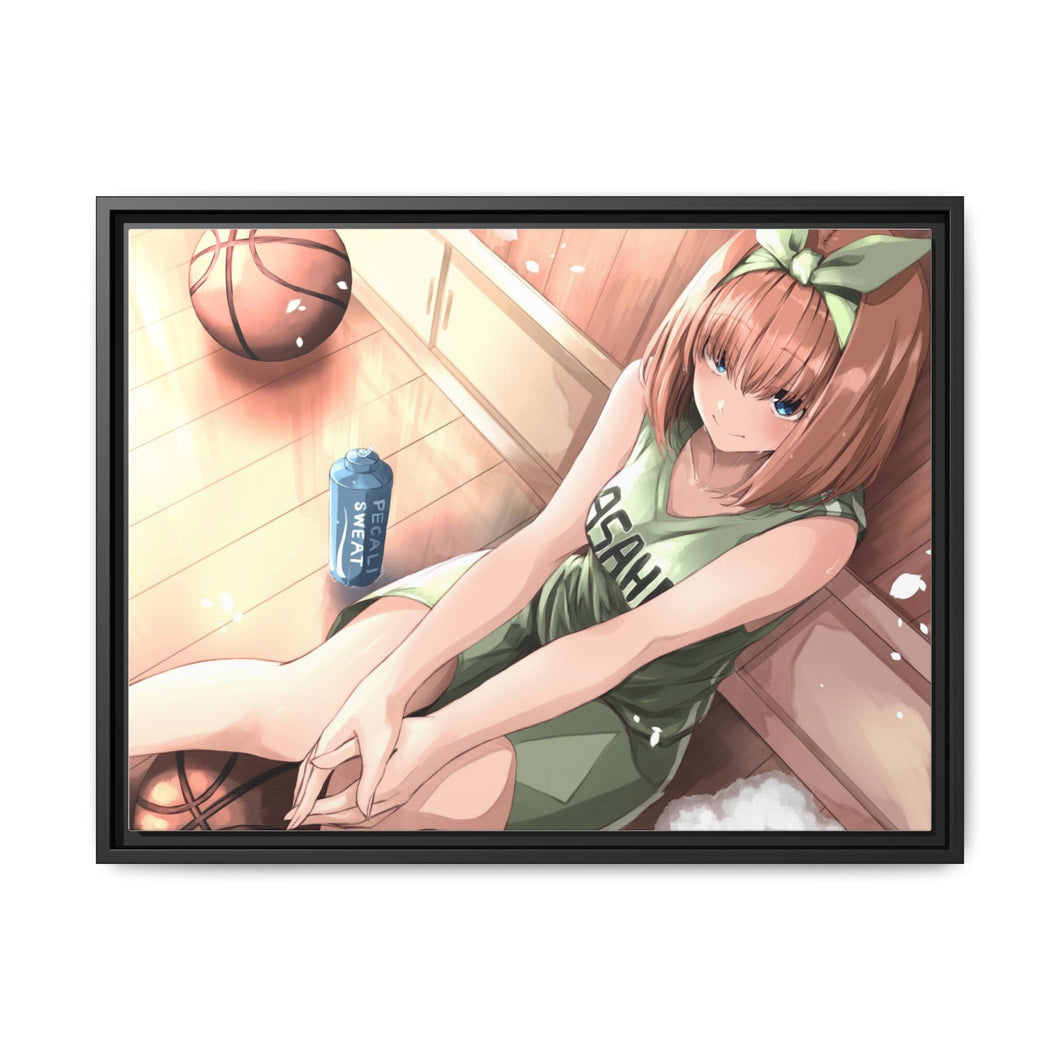 The Quintessential Quintuplets Yotsuba Nakano Canvas Framed Art Print