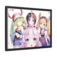Load image into Gallery viewer, Miss Kobayashi&#39;s Dragon Maid Canvas Framed Art Print

