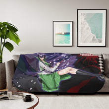 Load image into Gallery viewer, Saeko Busujima Sherpa Blanket
