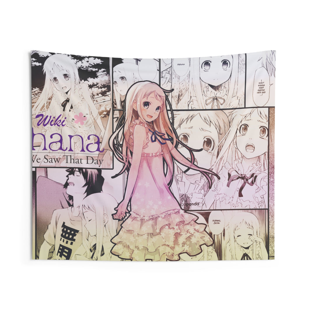 Anohana Meiko Honma Indoor Wall Tapestry