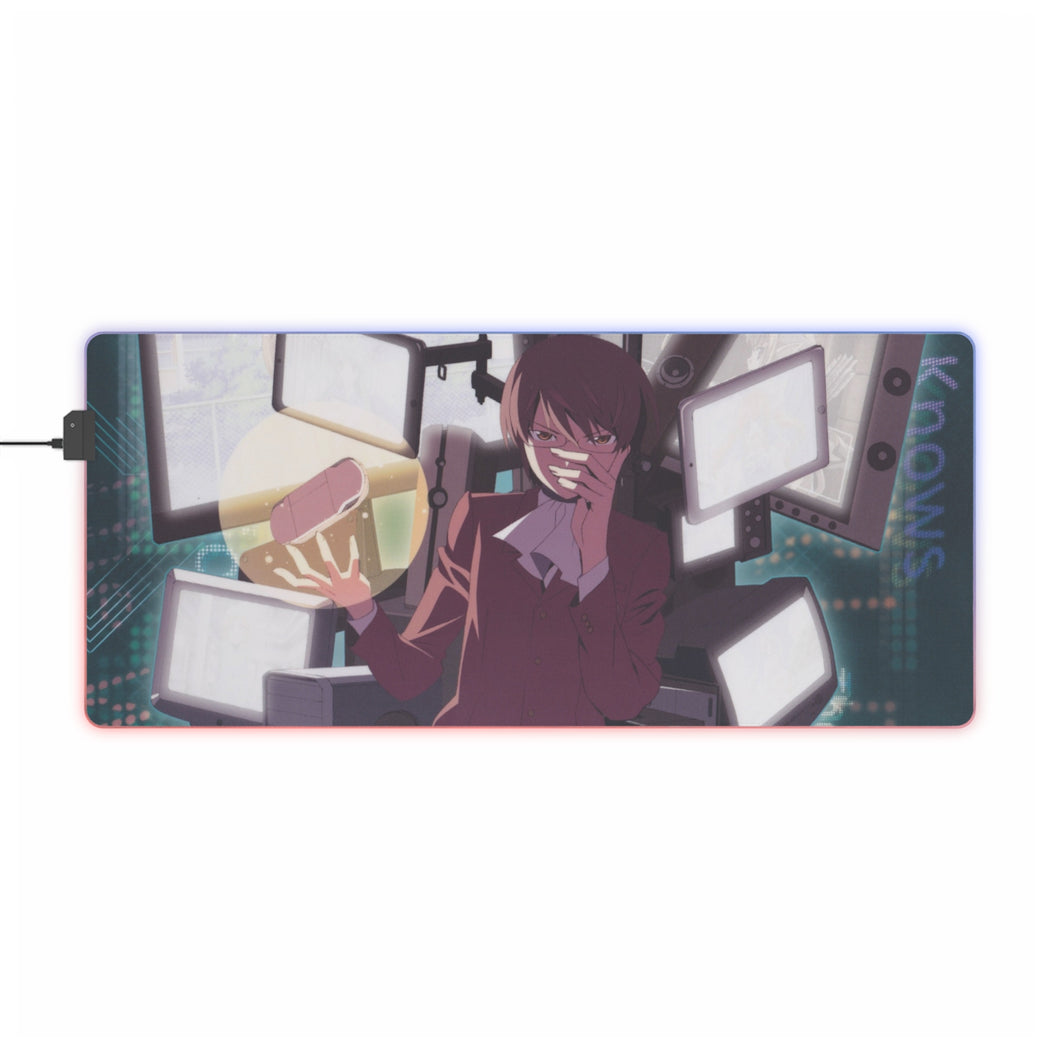 The World God Only Knows Keima Katsuragi RGB LED Mouse Pad (Desk Mat)