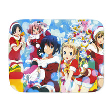 Load image into Gallery viewer, Love, Chunibyo &amp; Other Delusions Rikka Takanashi, Sanae Dekomori, Shinka Nibutani, Kumin Tsuyuri Sherpa Blanket
