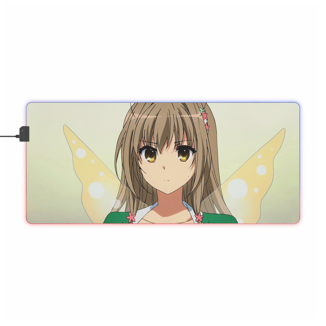 Amagi Brilliant Park Isuzu Sento RGB LED Mouse Pad (Desk Mat)