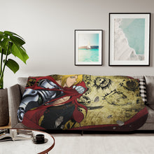 Load image into Gallery viewer, Anime FullMetal Alchemist Sherpa Blanket
